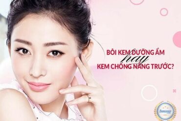 nên bôi kem chống nắng trước hay sau kem dưỡng