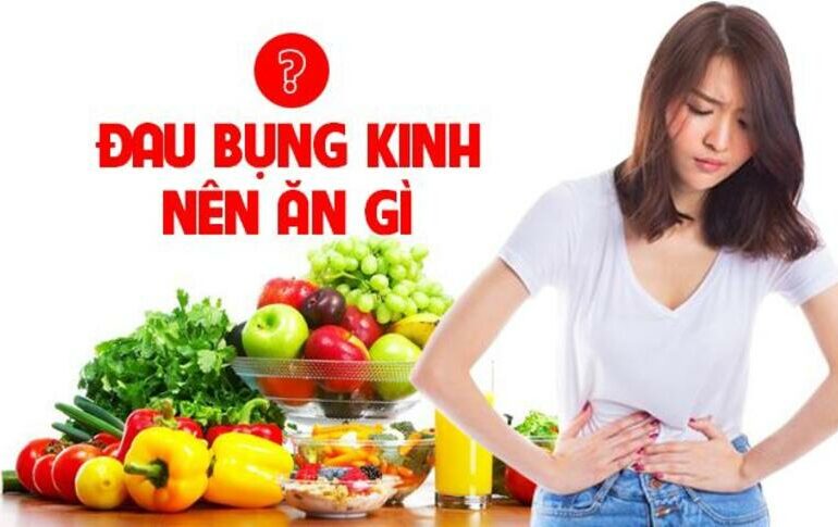 đồ ăn giảm đau bụng kinh